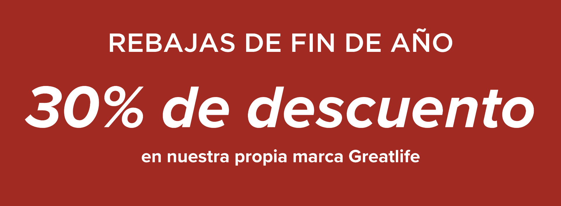 Rebajas de Fin de Año Rebajas de Fin de Año