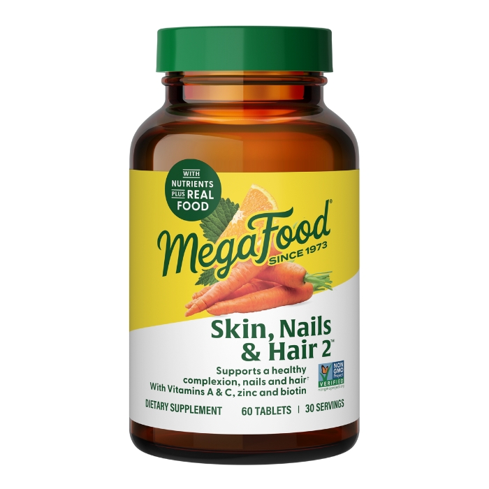 MegaFood Skin, Nails, & Hair 2 60 comp