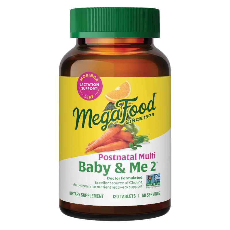 MegaFood Baby & Me 2 Postnatal Multivitamina 120 comp