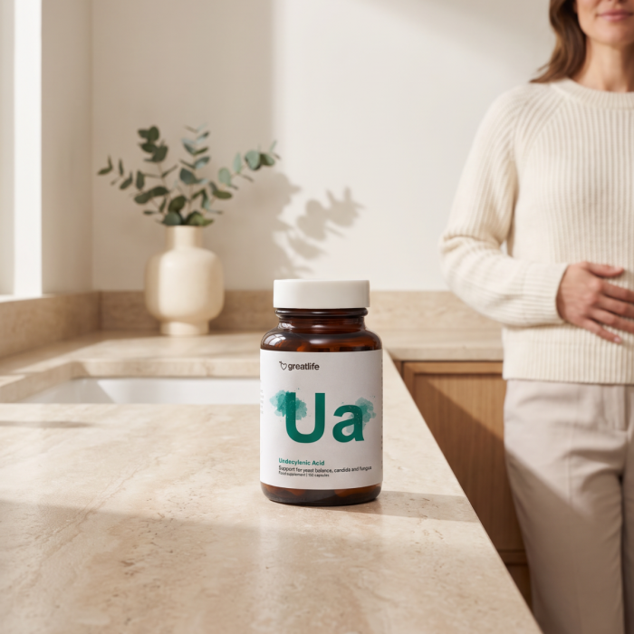 Undecylenic Acid – ácido undecilénico (250 mg/cap)