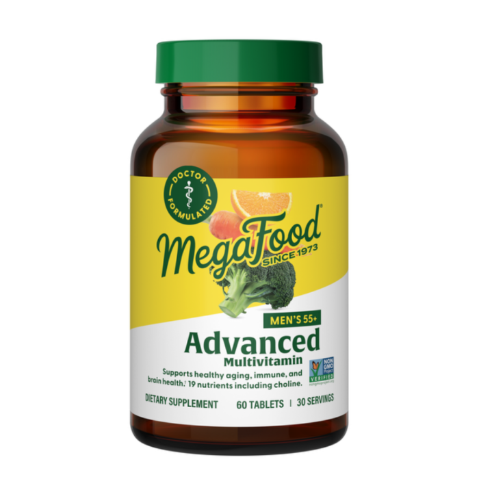 Men's Advanced Multivitamin para hombres 55+
