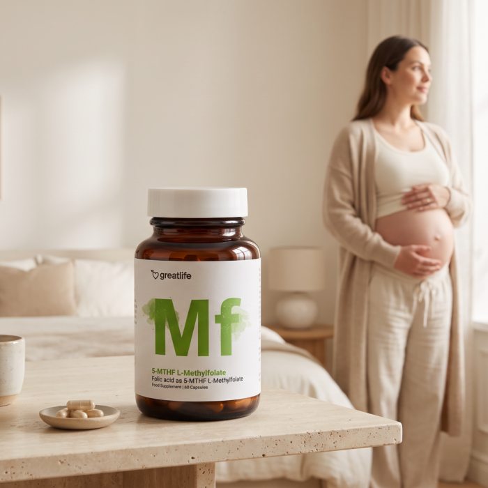 5-MTHF L-Metilfolato (Ácido Fólico)