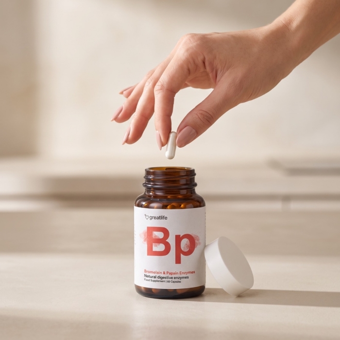 Enzimas de Bromelina y Papaína