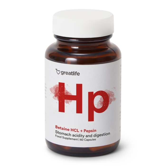 Betaína HCL (Soporte de ácido clorhídrico)