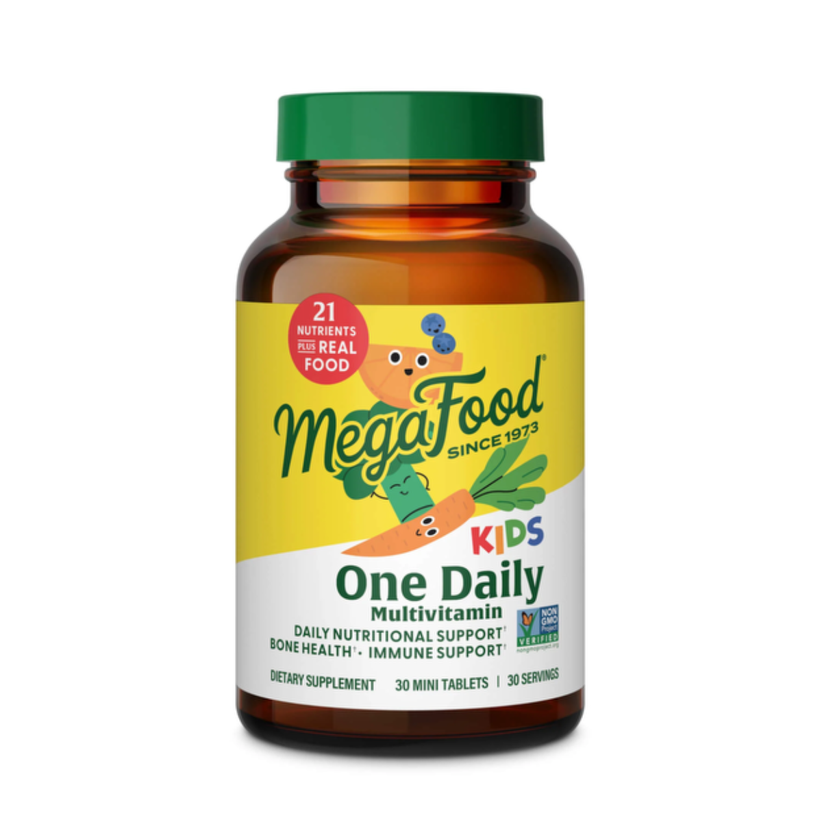 MegaFood Kids One Daily Multivitamina para niños 30 comp