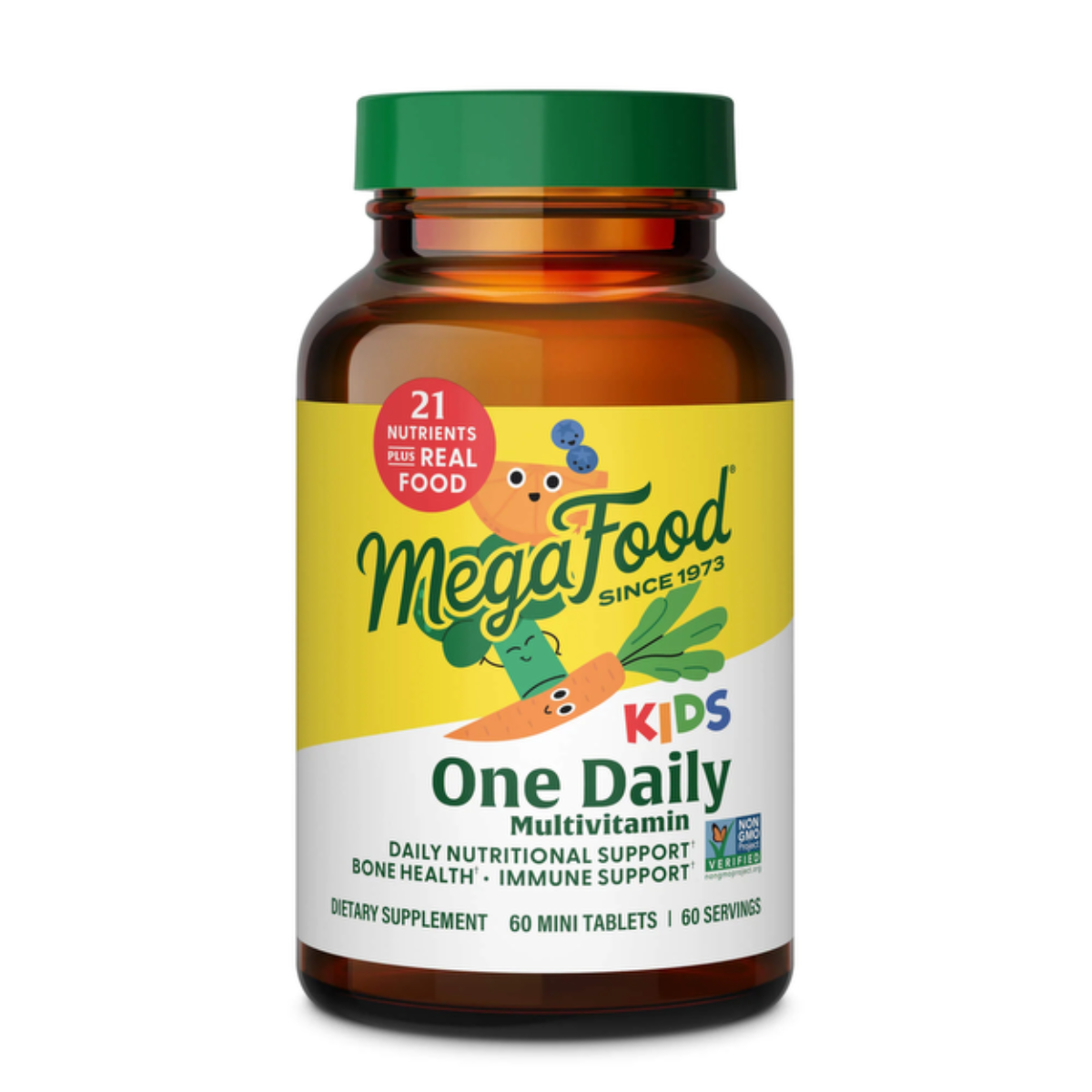 MegaFood Kids One Daily Multivitamina para niños 60 comp