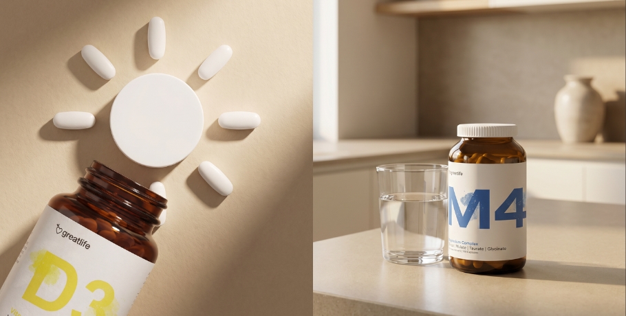 Magnesio y vitamina D: por qué el organismo necesita ambas