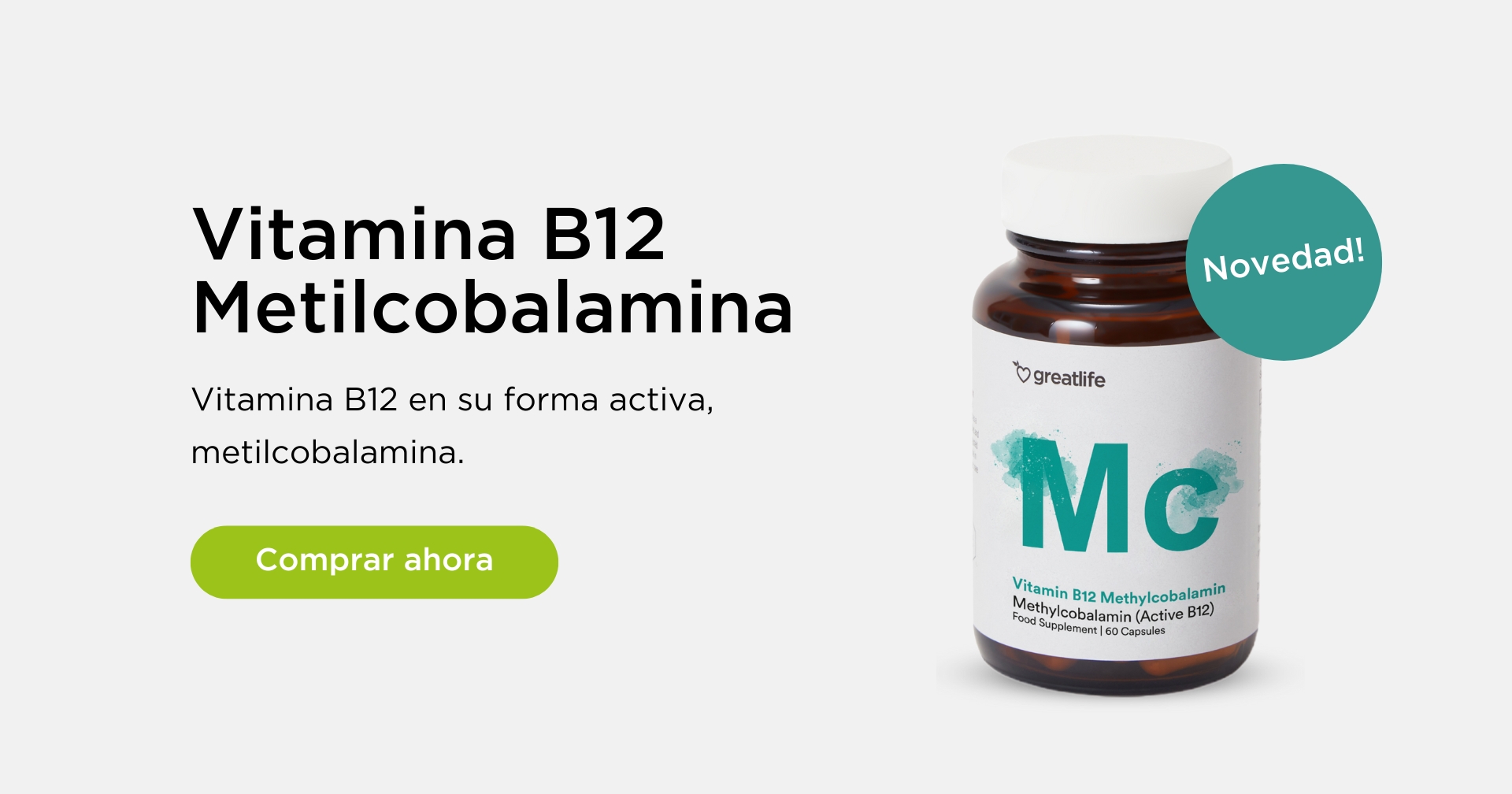 Vitamina B12 Metilcobalamina